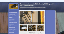 Desktop Screenshot of kovinox.hu